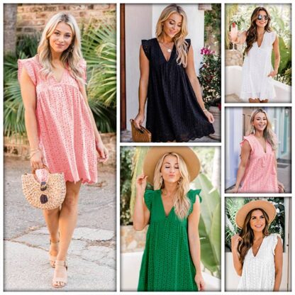 OBLEKARUF-ROZ-L/XL, Letné šaty IRINA - Image 4