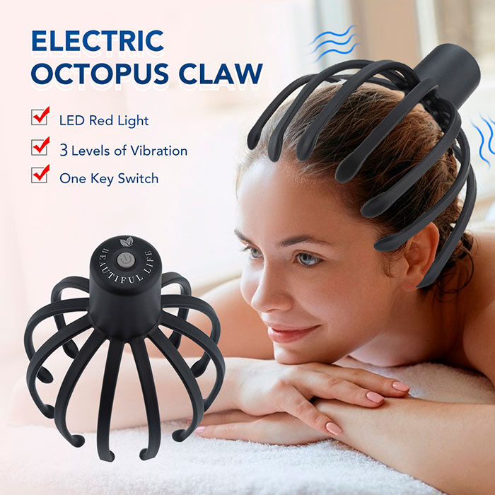 OctopusMassager, masér hlavy - Image 3