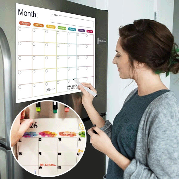 PLÁNOVAČ, Mesačný magnetický plánovač QuickPlan - video