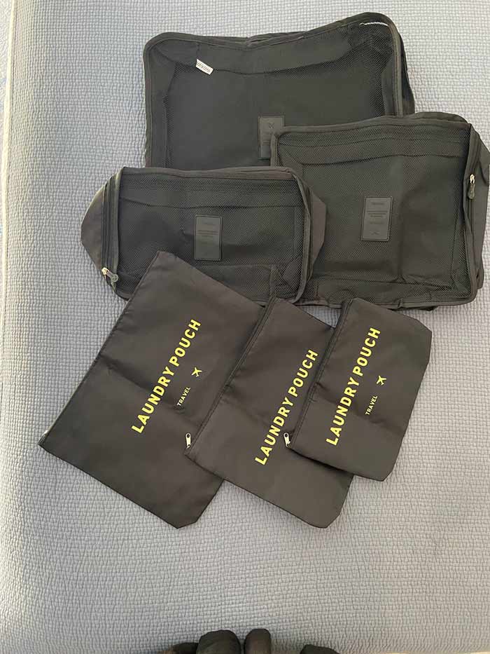 PackingBags, cestovné organizačné tašky (6 kusov) - Image 9