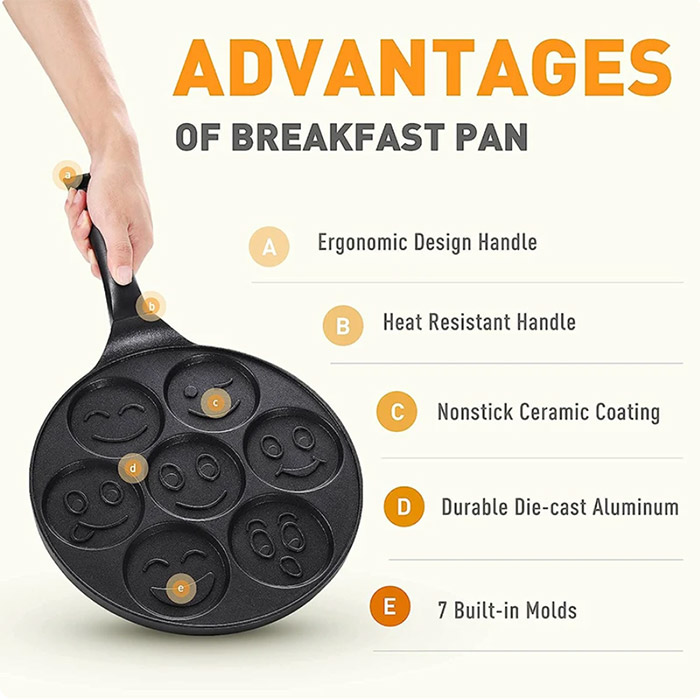 PancakePan, úsmevná panvica na palacinky - Image 8
