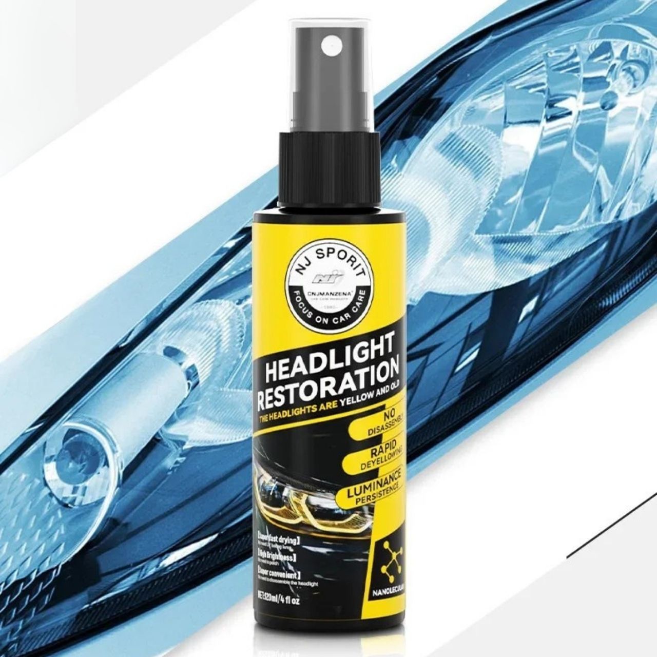 PolishSpray, sprej na svetlomety auta - Image 2