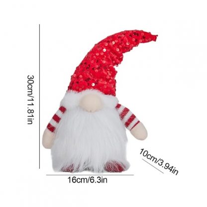 RUDDOL, Svetelný vianočný škriatok na dekoráciu - Image 2