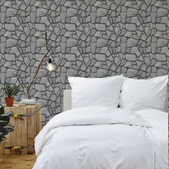 RocksWall, trojrozmerné nálepky na stenu s efektom skál (10 ks) - Image 4