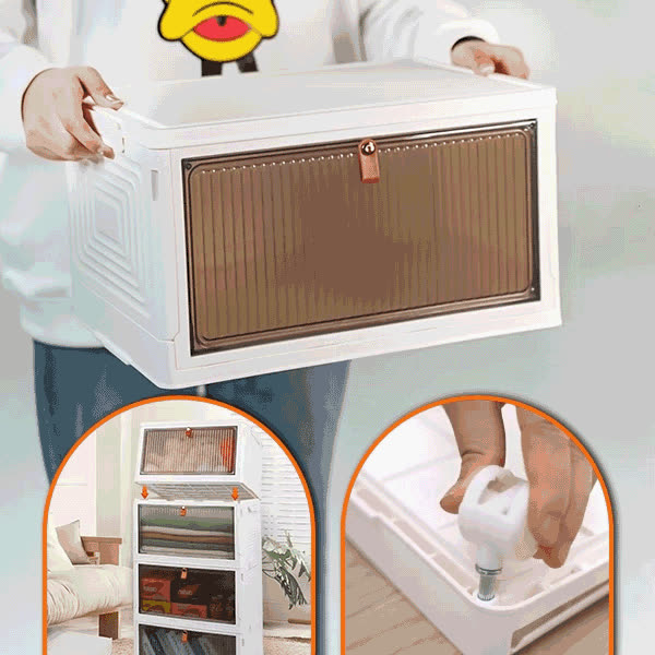 STORBIN, Skladací box na kolieskach StackBox - video