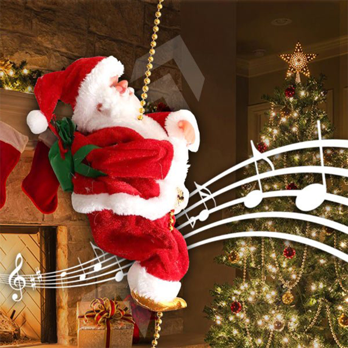 SantaStar, Santa, ktorý prehráva hudbu a šplhá sa po lane - Image 2