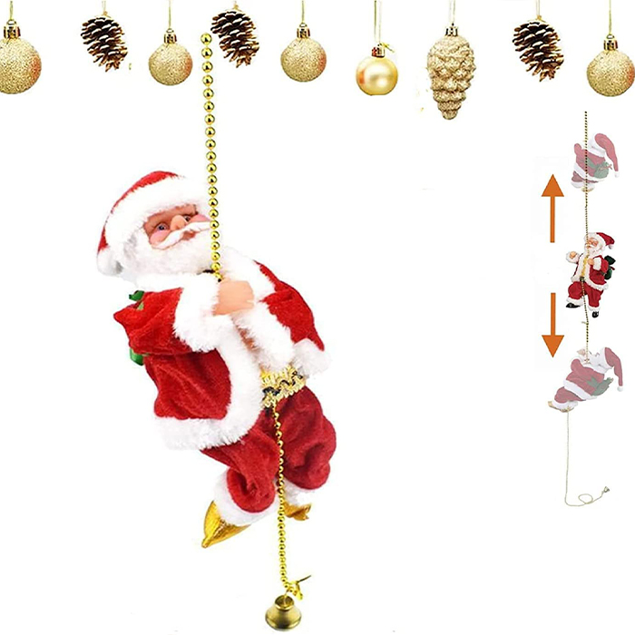 SantaStar, Santa, ktorý prehráva hudbu a šplhá sa po lane - Image 7