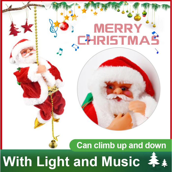 SantaStar, Santa, ktorý prehráva hudbu a šplhá sa po lane - Image 10