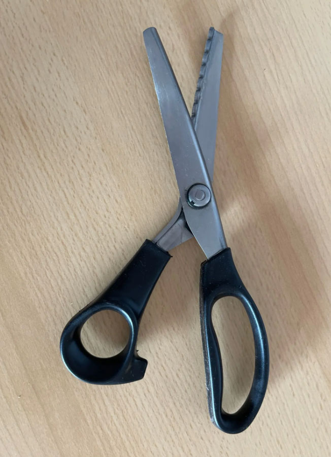 Scissors, zúbkové nožnice na rezanie všetkých druhov materiálov - Image 10