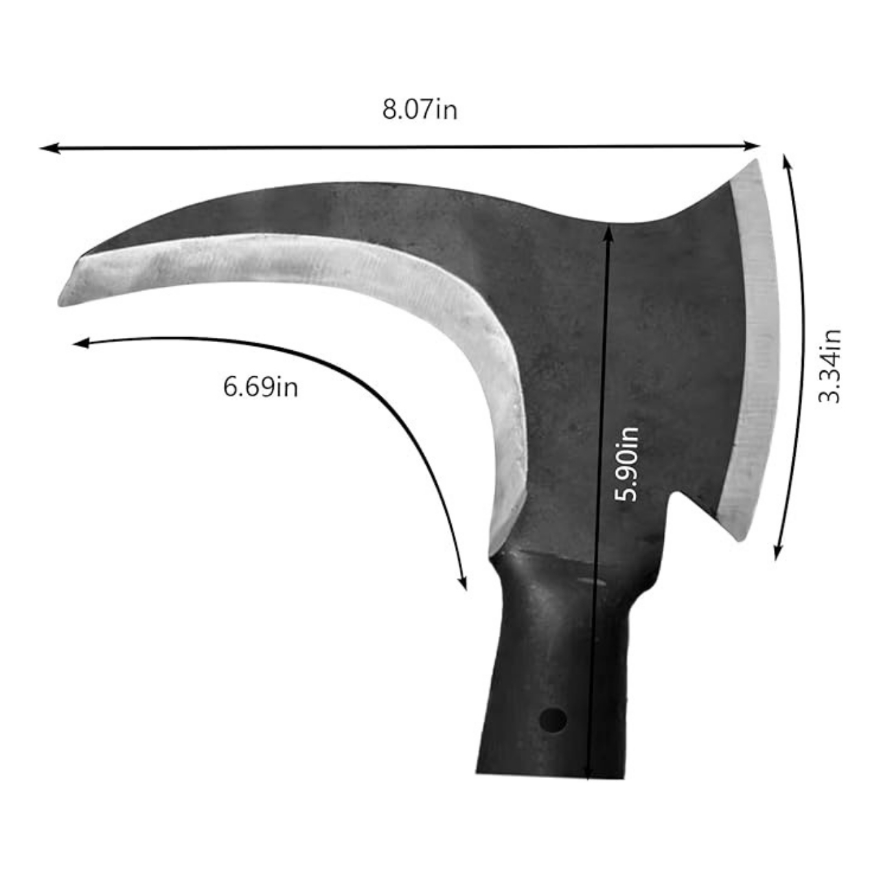 Scythe, dvojitý záhradný nástroj s čepeľou - Image 2