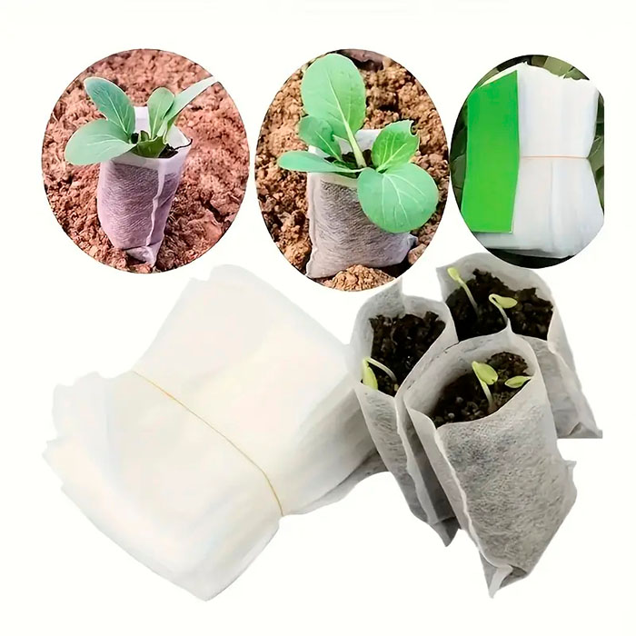 SeedBags, biodegradovateľné vrecúška na sadenie a pestovanie rastlín (100 ks) - Image 8