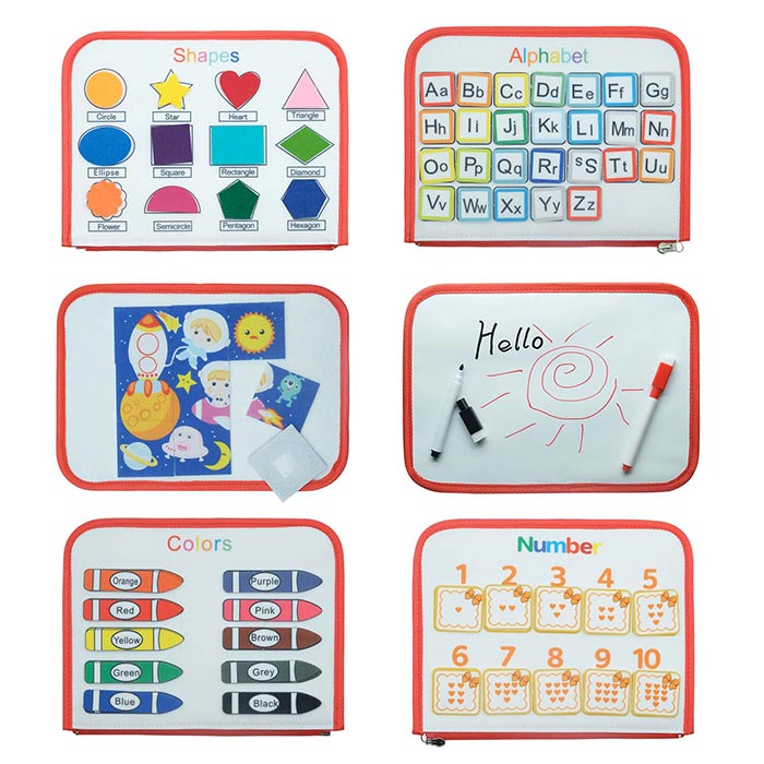 SensoryBook, didaktická hračka s 7 rôznymi aktivitami - Image 8
