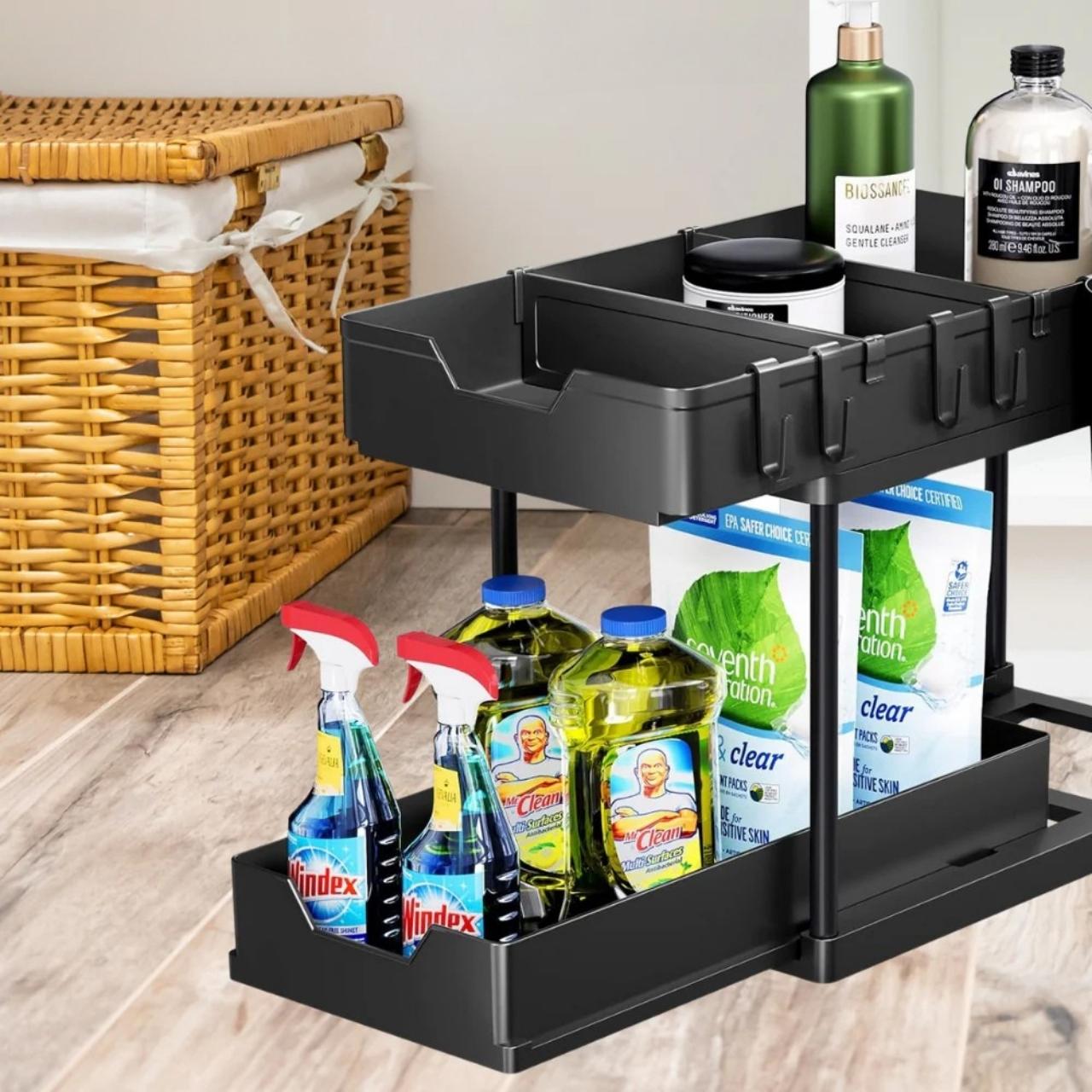 Shelfy, dvojúrovňová polica na organizáciu - Image 8