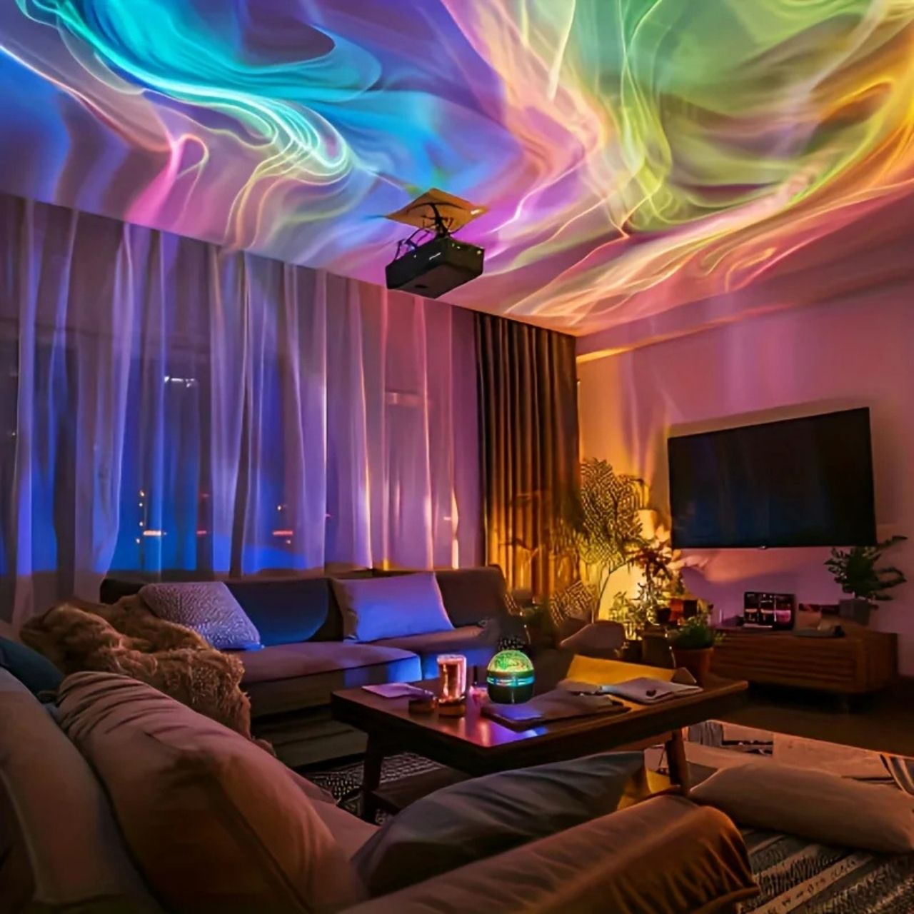 SkyStarry, LED nočná lampa s hviezdnou oblohou - Image 5