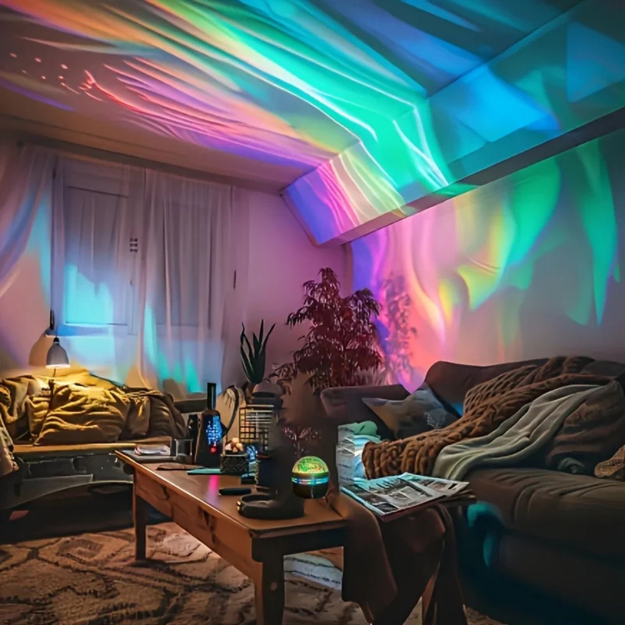 SkyStarry, LED nočná lampa s hviezdnou oblohou - Image 6