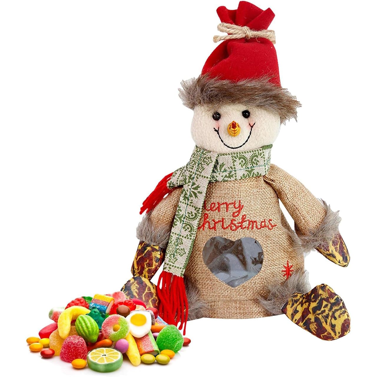 SnowMan, jedinečná taška na darčeky v tvare snehuliaka - Image 7