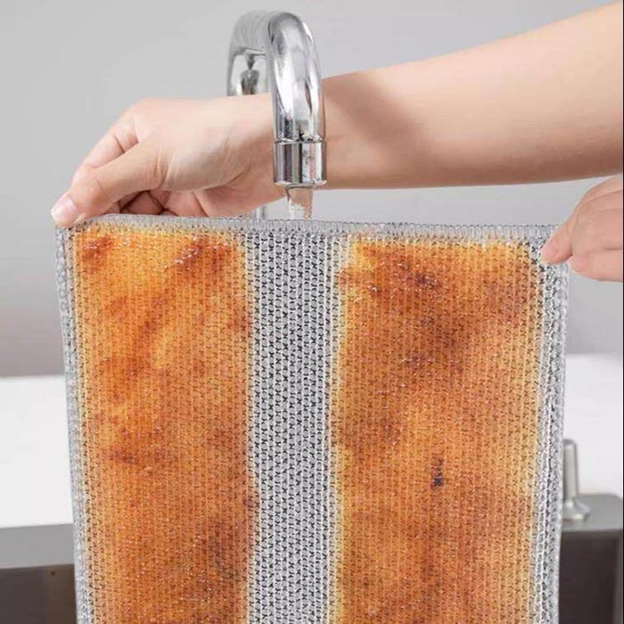 SteelCloths, pevné handry na čistenie tvrdohlavých škvŕn (4 ks) - Image 8