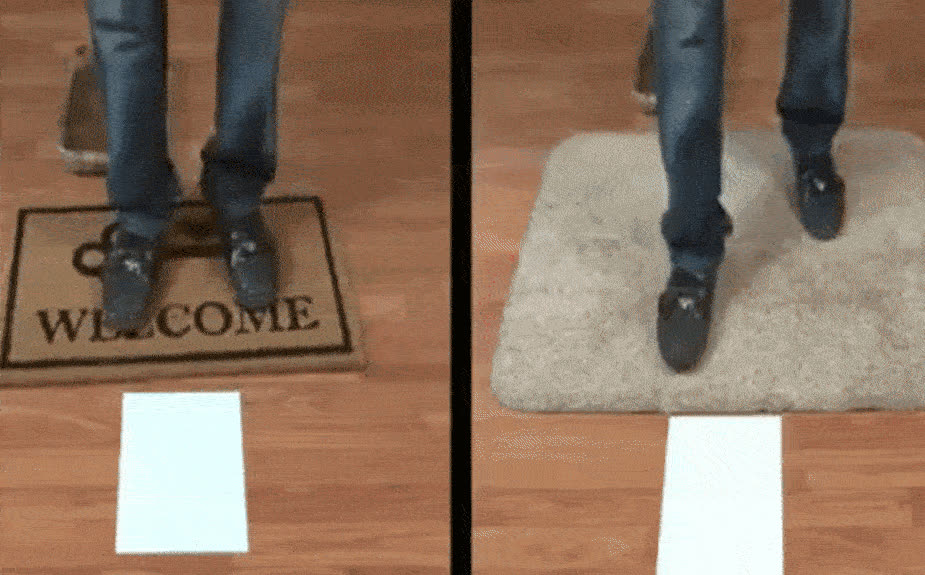 SuperStep, koberec, ktorý čistí podrážky a labky len s jedným krokom - video