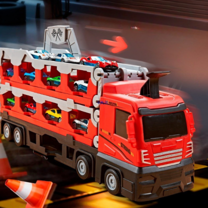 NÁKLADNÝ AUTOMOBIL, Nákladný automobil s odpaľovacou rampou a autíčkami - Image 3