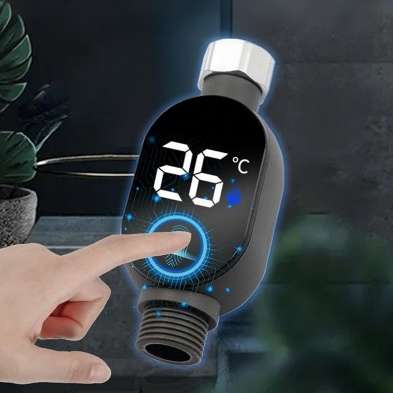 ThermFlow, inteligentný LED sprchový teplomer - Image 5