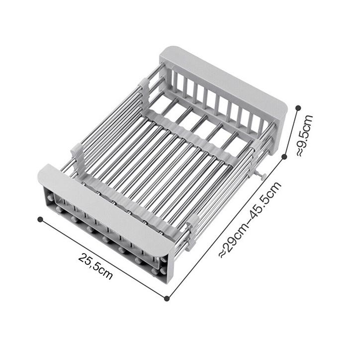 TopDrain, flexibilný odtokový systém na sušenie riadu a umývanie potravín - Image 2