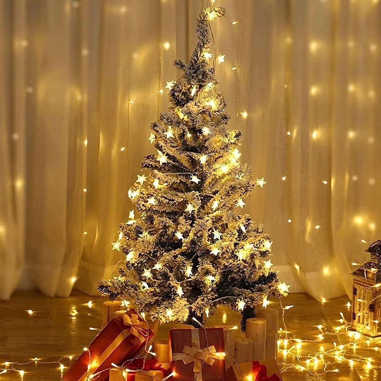 Twinkles, svetelný reťazec so svetlami v tvare hviezd (6 m) - Image 8