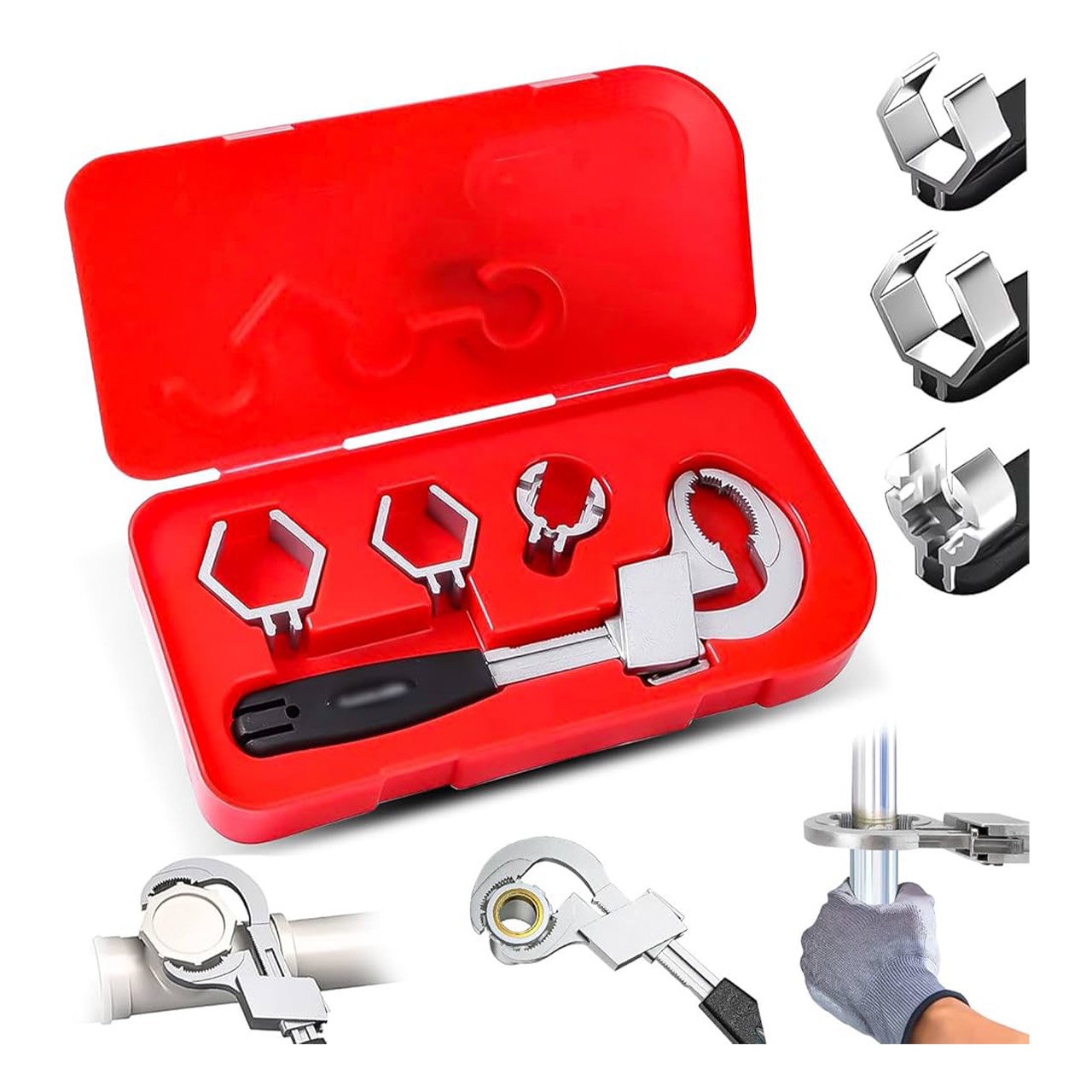 UniWrench, univerzálny obojstranný nastaviteľný kľúč - Image 1
