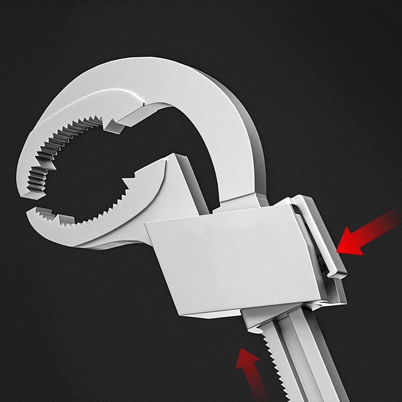 UniWrench, univerzálny obojstranný nastaviteľný kľúč - Image 5