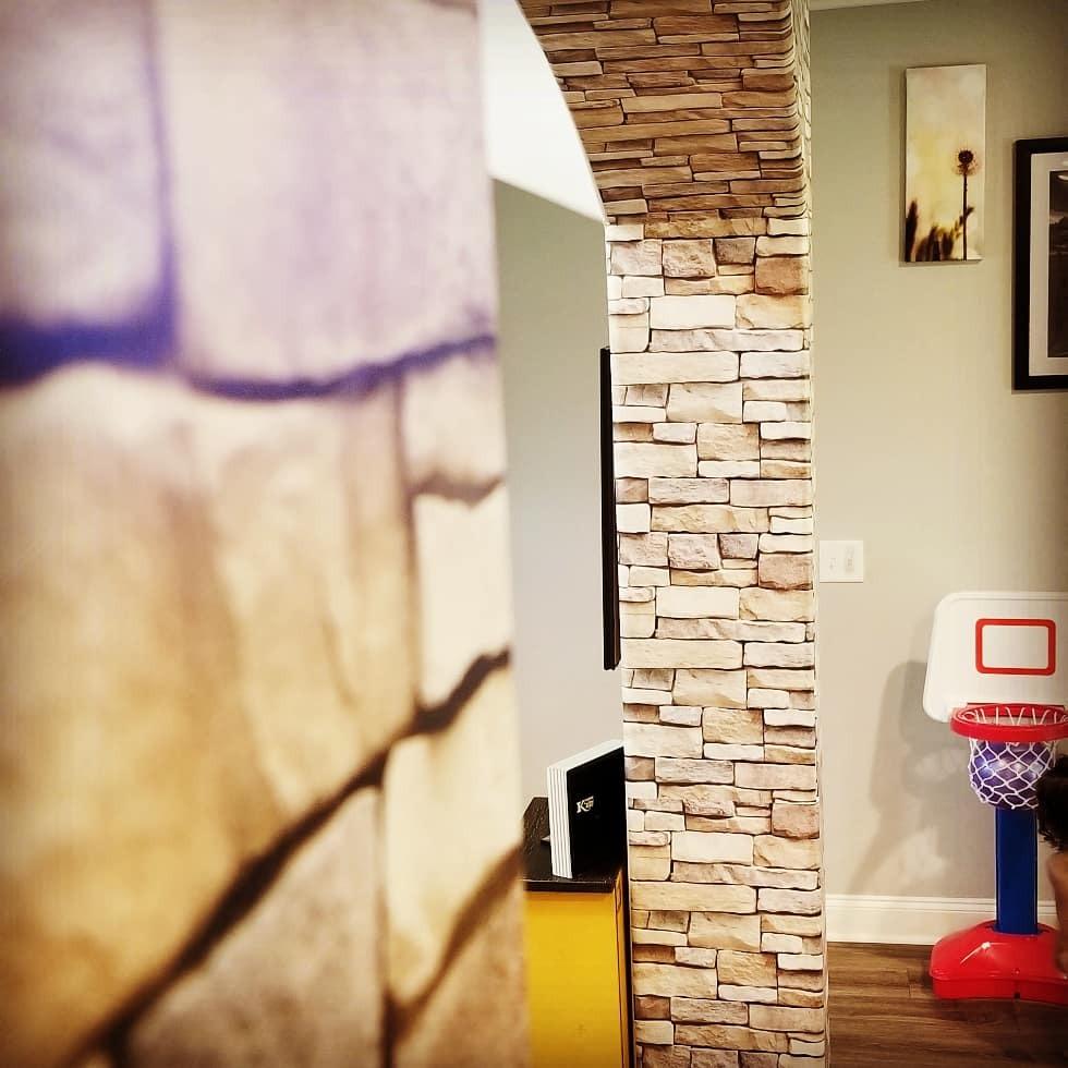 WallCover, 3D nálepky na stenu so vzhľadom prírodnej tehly - Image 2