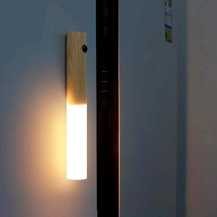 WallSensor, štýlová senzorová drevená lampa - Image 7