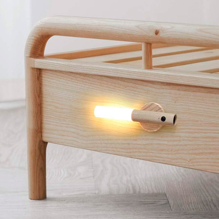 WallSensor, štýlová senzorová drevená lampa - Image 8