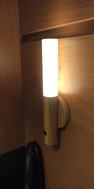 WallSensor, štýlová senzorová drevená lampa - Image 10