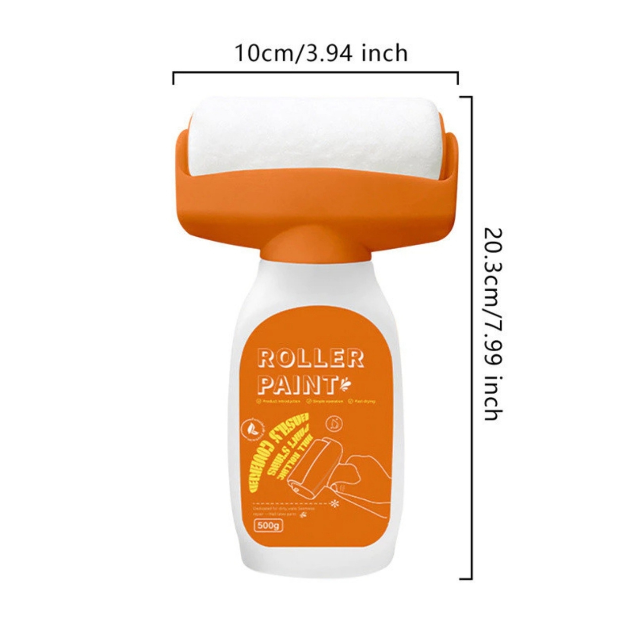 WhiteRoll, bielidlo na steny v rolke - Image 4