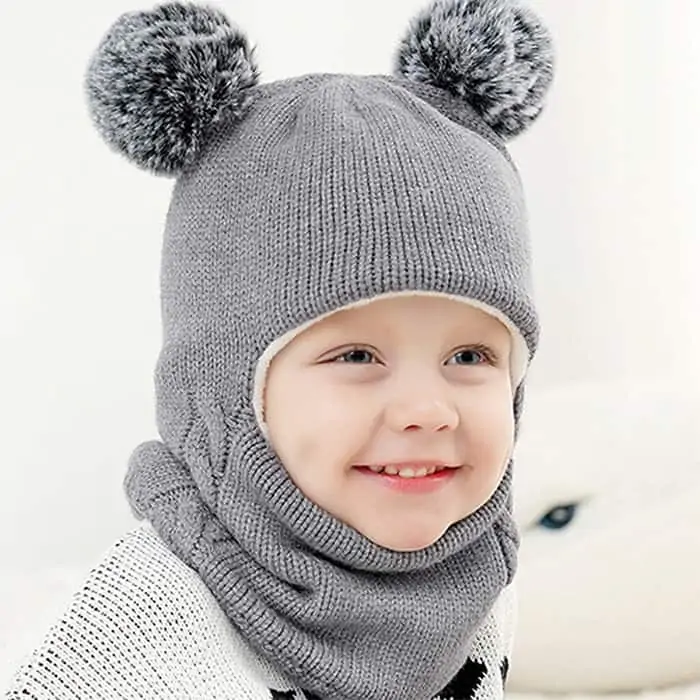 WinterHat, detská zimná čiapka, ktorá zakrýva hlavu, krk a uši - Image 5