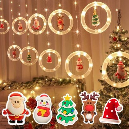 XMASLED, Vianočné LED prstene s figúrkami - Image 2
