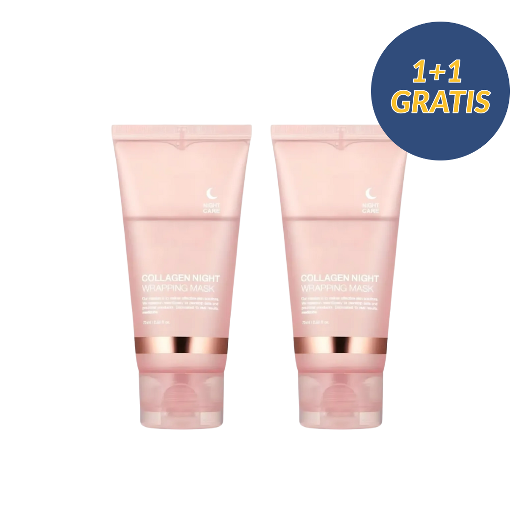 CollagenMask, kolagénová nočná maska na tvár s peel-off efektom (1+1 ZDARMA ) - Image 1