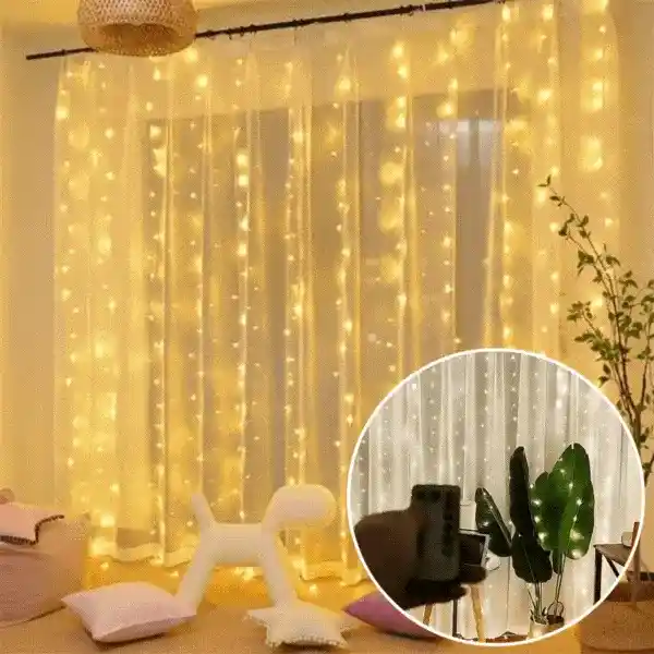 CurtainLED, záves s 300 LED svetlami (3x3m) - Image 1