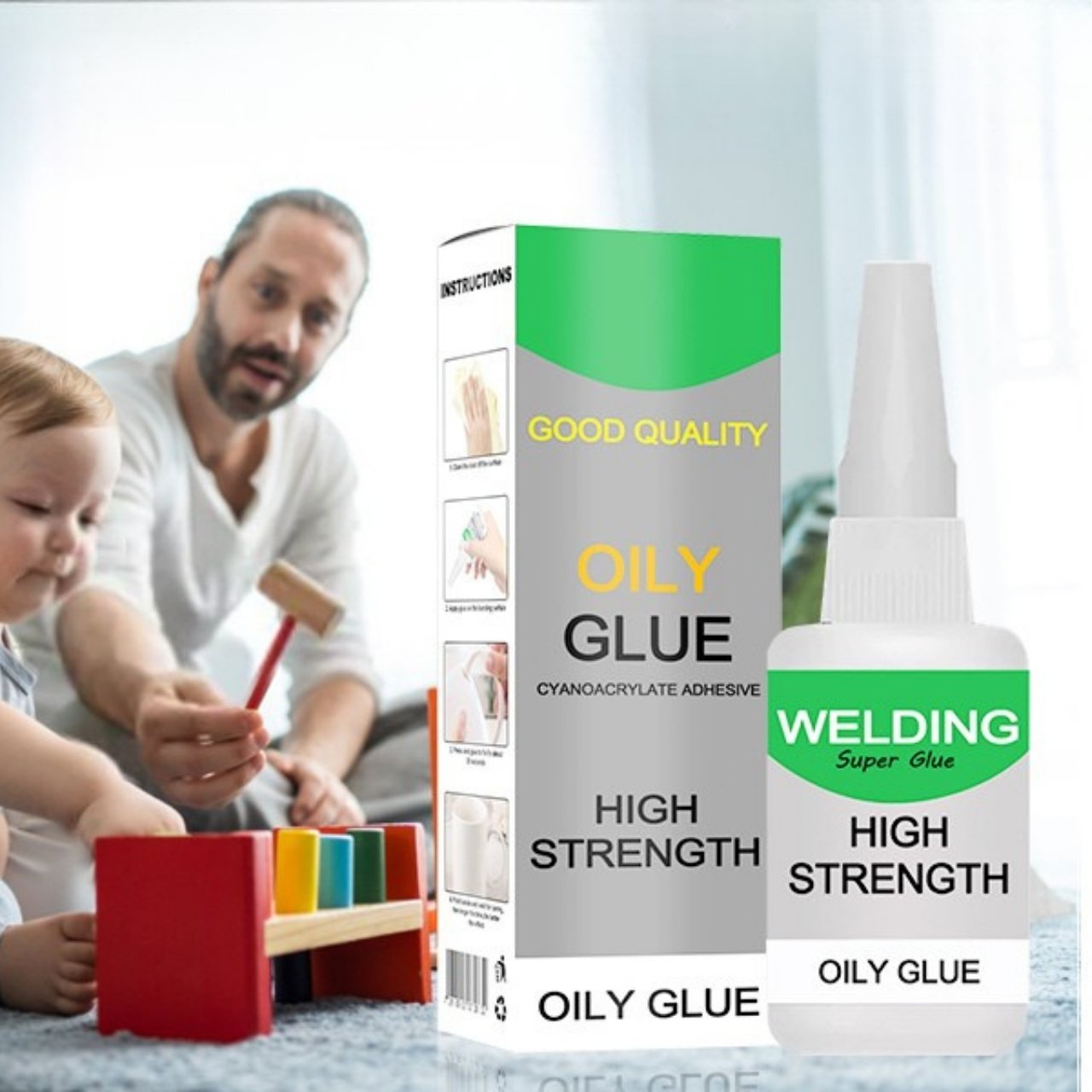 OilyGlue, rýchle a silné lepidlo na všetko - Image 2