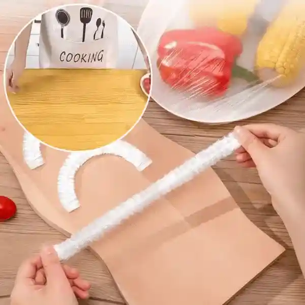 Flexibilné ochranné potravinové kryty Wraps (100 ks) - Image 1